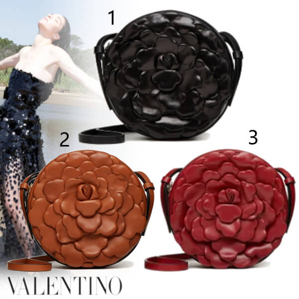 VALENTINO 03 ローズエディション ラウンド クロスボディバッグ VW2B0I32JBZ0RO